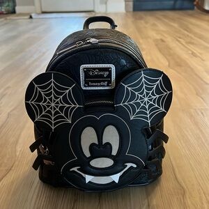 Spider Mickey Loungefly mini bag. New with tags